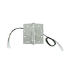 SDC - PTH-4Q - PTH Series Power Transfer Hinge with 4 Conductor - 12/24V Per Pair - Satin Stainless Steel