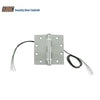 SDC - PTH-4Q - PTH Series Power Transfer Hinge with 4 Conductor - 12/24V Per Pair - Satin Stainless Steel