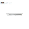 SDC - UF11V - Aluminum Spacer Bracket and Concrete Filled Frame Plate - Satin Aluminum Clear Anodized