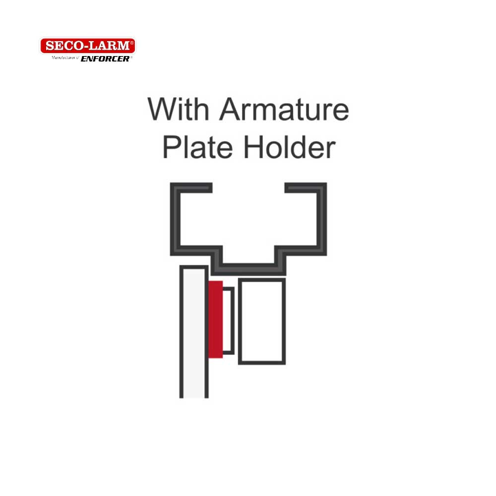 SECO-LARM E-941S-600/HQ Armature Plate Holder for 600-lb Series Electromagnetic Locks