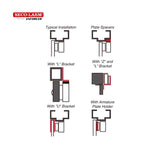 SECO-LARM E-941SA-300RQ 300-lb Electromagnetic Lock