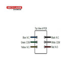 SECO-LARM SD-72081-6MQ Mortise Cylinder Key Switch - Momentary