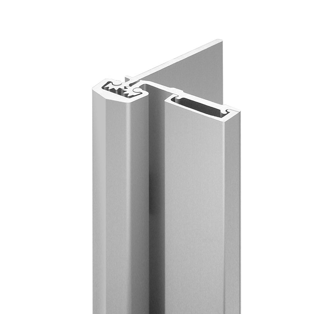 Select Hinges SL54 HD Continuous Hinge Swing Clear Geared Heavy Duty - Aluminum Finish