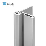 Select Hinges SL54 HD Continuous Hinge Swing Clear Geared Heavy Duty - Aluminum Finish