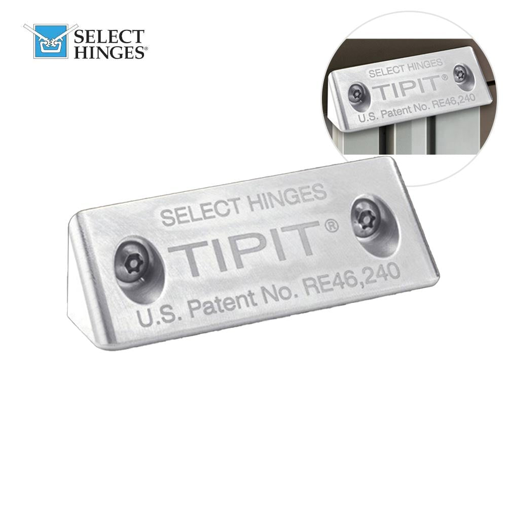 Select Hinges TIPIT Ligature-Resistant - Retrofit Hospital Tip For Concealed and Surface Mount Hinge