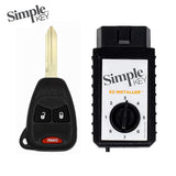 Simple Key 3 Button Remote w/ Panic CDRH-E3Z0SK and EZ Installer Programmer