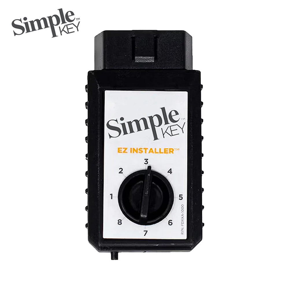 Simple Key 4 Button Remote w/ Panic & Trunk Toyota TORH-E4TZ0SK and EZ Installer Programmer