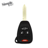 Simple Key 4 Button Remote w/ Panic & Hatch CDRH-E4HZ0SK and EZ Installer Programmer