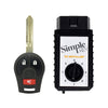 Simple Key 3-Button Remote w/ Panic and EZ Installer for 2004-2018 Nissan