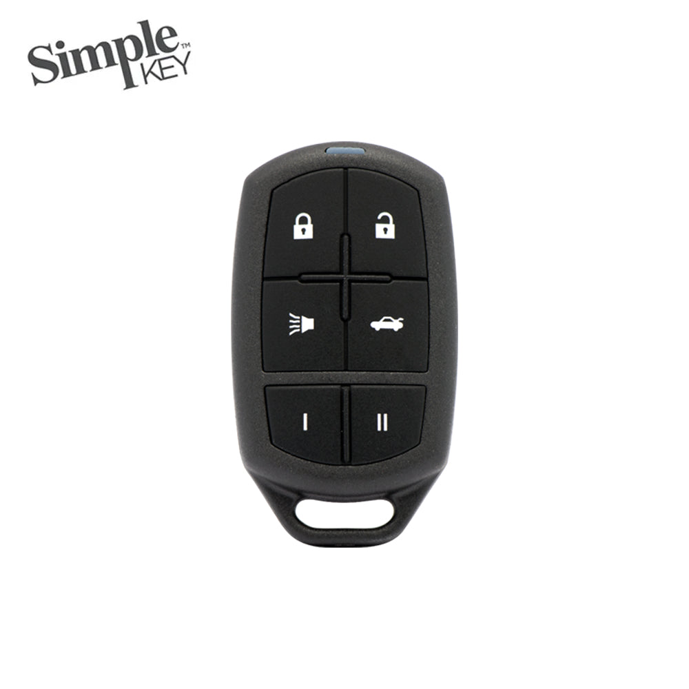 Simple Key Universal 6-Button Car Remote for 1997-2016 Vehicles