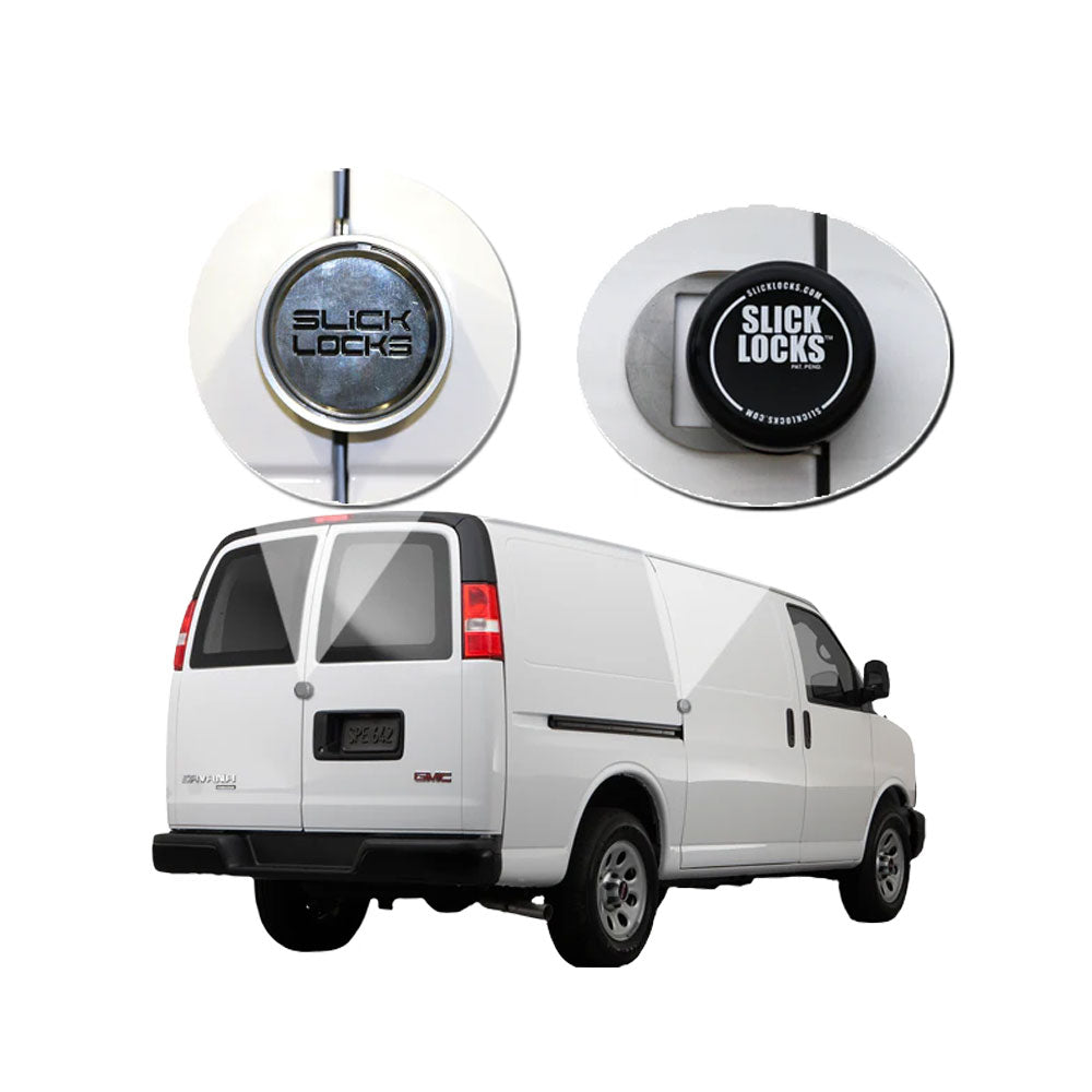 Slick Locks - 1997-Present Sliding Doors Complete Turn Key Kit for Chevy/ GM Savana/ Express