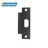 Schlage - 10-025 - ANSI Strike - 1-1/4 x 4-7/8 - 1-3/16 Lip (Standard) - 622 (Flat Black Coated)