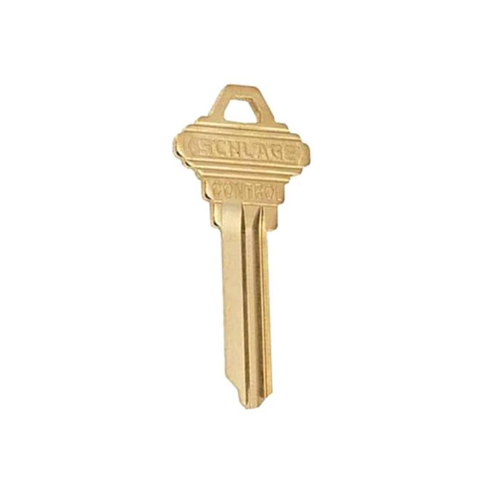 Schlage - 35-056 - Control Key Blank - Embossed Both Sides - F Keyway