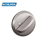 Schlage - B80 - One-Sided Deadbolt - Dual Option Latch - 619 (Satin Nickel Plated Clear Coated Finish)