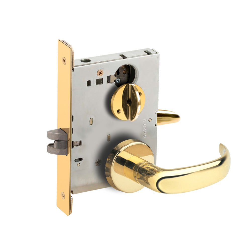 Schlage - L9040 - Bed Bathroom Privacy Mortise Lock - Grade 1