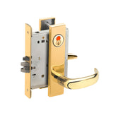 Schlage - L9050T - Entrance Office Mortise Lock - FSIC with Construction Core Field Reversible - 17 Lever - Grade 1