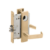 Schlage - L9080 - Storeroom Mortise Lock with Less Conventional Cylinder and 06 Lever - Grade 1