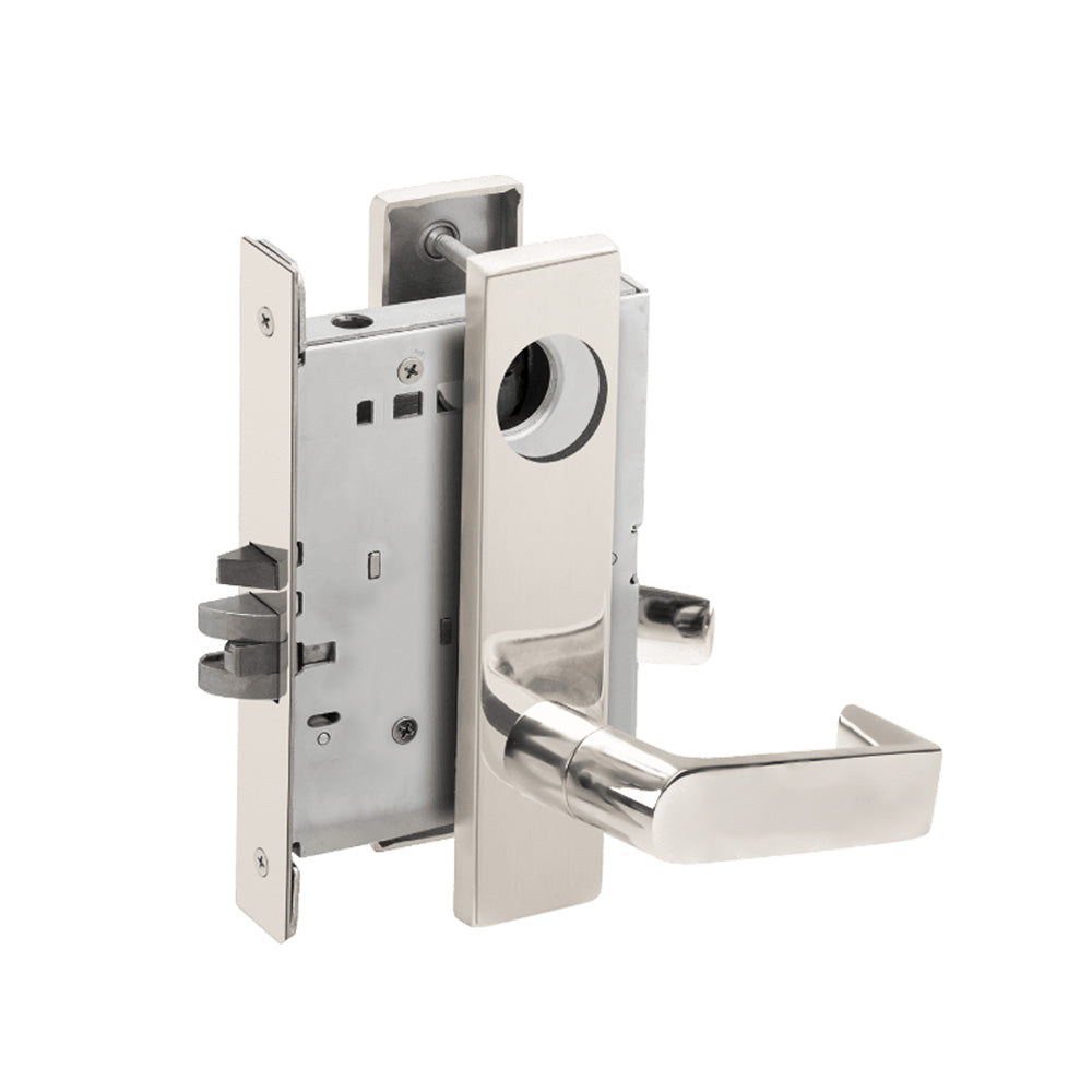 Schlage - L9080 - Storeroom Mortise Lock with Less Conventional Cylinder and 06 Lever - Grade 1