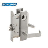 Schlage - L9080 - Storeroom Mortise Lock with Less Conventional Cylinder and 06 Lever - Grade 1