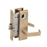 Schlage - L9080 - Storeroom Mortise Lock with Less Conventional Cylinder and 06 Lever - Grade 1