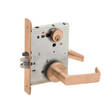 Schlage - L9080 - Storeroom Mortise Lock with Conventional Cylinder 6-pin and 06 Lever - Grade 1