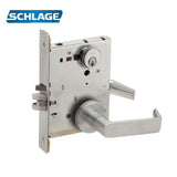 Schlage - L9080 - Storeroom Mortise Lock with Conventional Cylinder 6-pin and 06 Lever - Grade 1