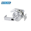 Schlage - ND50JD - Entrance/Office Lock with 2-3/4 Backset and 4-7/8 ANSI Strike - Rhodes Lever - Schlage FSIC Prep Less Core - Grade 1 - 626 (Satin Chrome Finish)