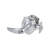 Schlage - ND92PD - Entrance Lock with 2-3/4 Backset and 4-7/8 ANSI Strike - Athens Lever - C Keyway - Grade 1 - 626 (Satin Chrome Finish)