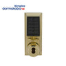 Simplex - 1021 - Mechanical Pushbutton Entry Knob Lock with Key Override - 2-3/4 Inch Backset - Optional Keyway - Optional Color