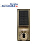 Simplex - 1041 - Mechanical Pushbutton Entry/Passage Knob Lock with Key Override - 2-3/4 Inch Backset - Optional Keyway - Optional Color