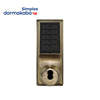 Simplex - 1041 - Mechanical Pushbutton Entry/Passage Knob Lock with Key Override - 2-3/4″ Backset - Optional Keyway - Optional Color