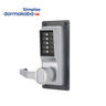 Simplex - LLP1010 - Mechanical Pushbutton Exit Device Lever Trim with Combination Entry Only - Optional Handed - Optional Color