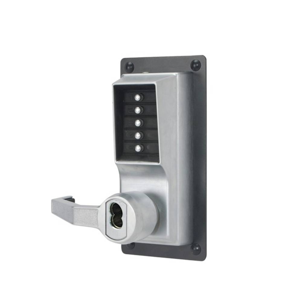 Simplex - LLP1020 - Mechanical Pushbutton Exit Trim Lever Lock with Combination and Key Override - Optional Handed - Optional Keyway - Optional Color