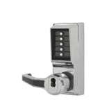 Simplex - 8148S - Mortise Pushbutton Mechanical Lock with Deadbolt - LFIC Schlage Key Override - Grade 1