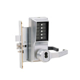 Simplex - 8148S - Mortise Pushbutton Mechanical Lock with Deadbolt - LFIC Schlage Key Override - Grade 1