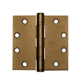 Stanley Security - FBB179 - Full Mortise Ball Bearing Architectural Hinge - 5 Knuckle Square Corner - Standard Weight