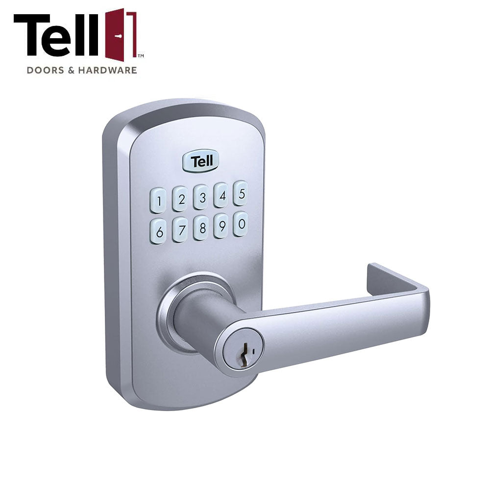 TELL Commercial Electronic Keypad Lock with LE2000 Cortland Lever - Grade 2