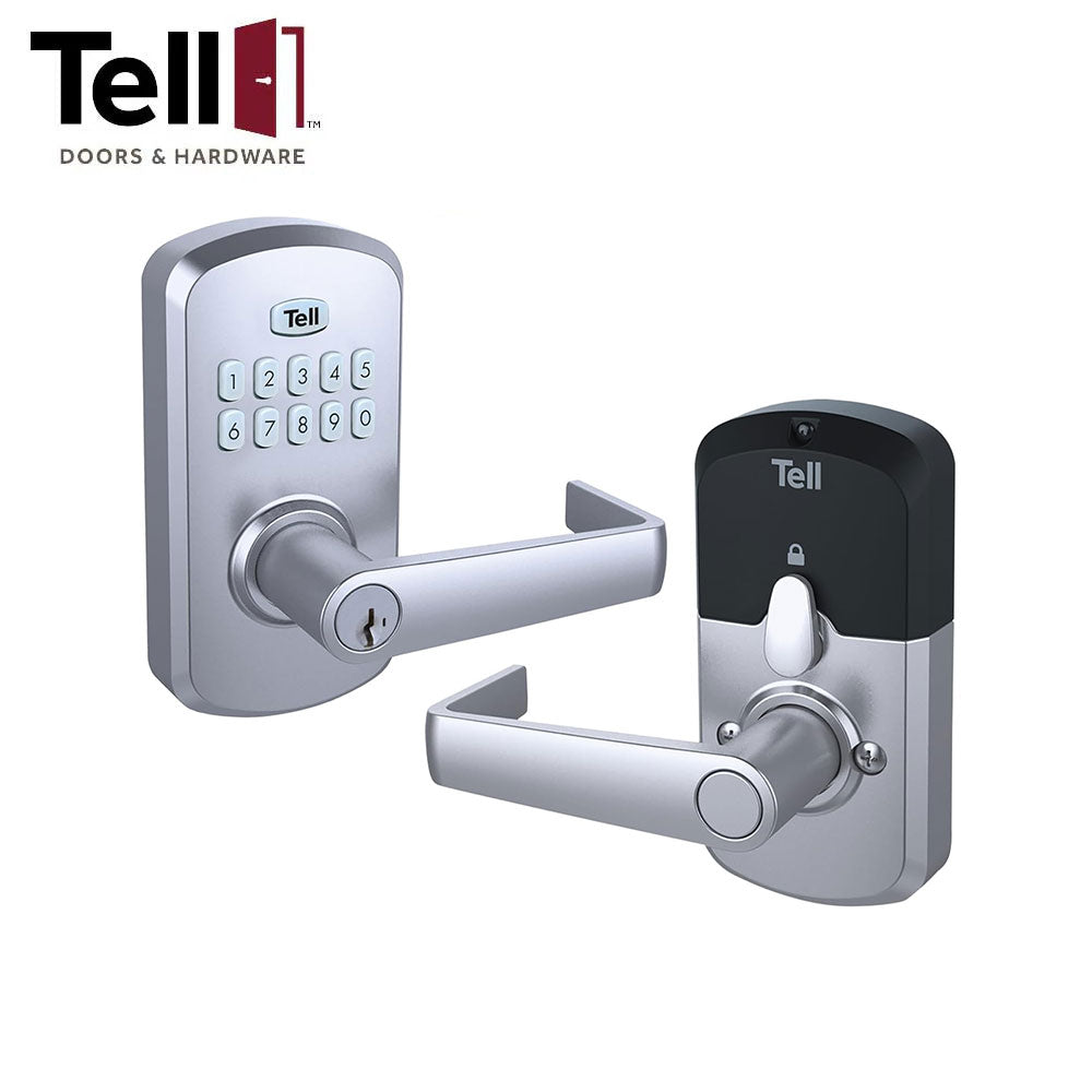 TELL Commercial Electronic Keypad Lock with LE2000 Cortland Lever - Grade 2