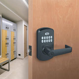 TELL Commercial Electronic Keypad Lock with LE2000 Cortland Lever - Grade 2