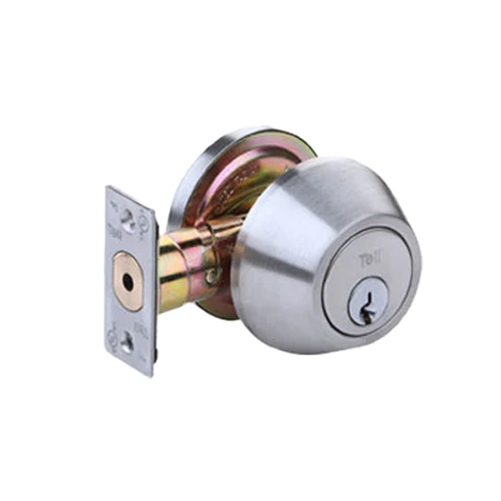 TELL DB2041 Series Standard Duty Tubular Deadbolt - Double Cylinder - Grade 2 - Optional Finish