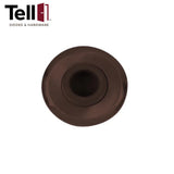 TELL Concave Wall Bumpers - 2-1/2 Diameter - Optional Finish