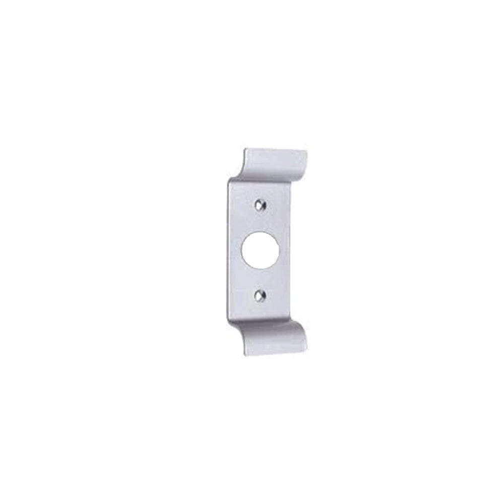 TELL 8P03 Exterior Pull Panic Trim - Cylinder Cut Out - Aluminium (US28)