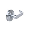 TELL LC2601 Cortland Lever (CTL) Standard Duty Cylindrical Leverset - Satin Chrome (US26D) - 2-3/4 Backset - Grade 2 - Single Dummy