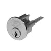 TELL - Rim Cylinder - 1-1/2 Inch Length - Optional Keyway - 26D (Satin Chrome)