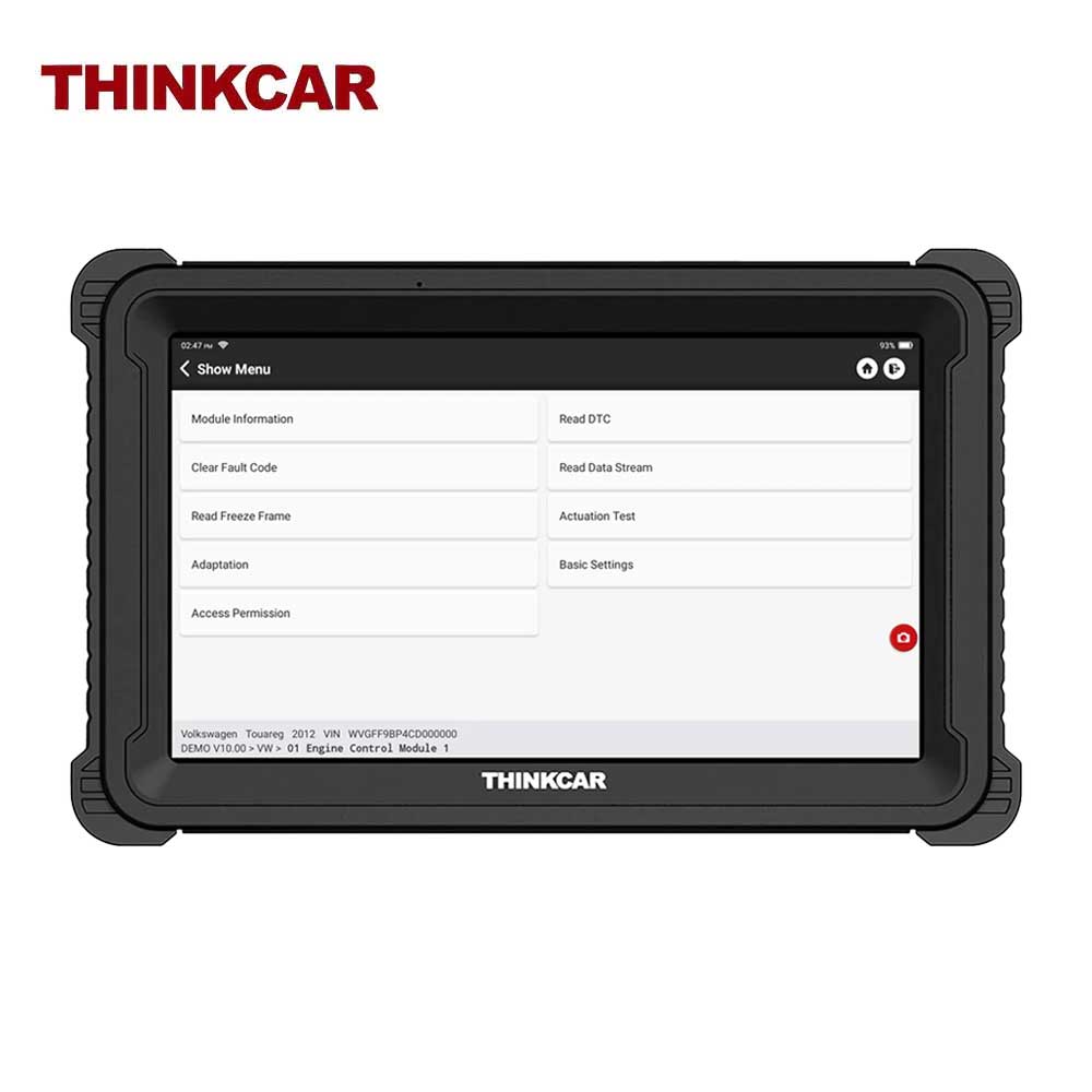 THINKCAR PLATINUM S12 - 12 inch Professional OBD2 Scanner Car Code Reader Vehicle Diagnostic Tool