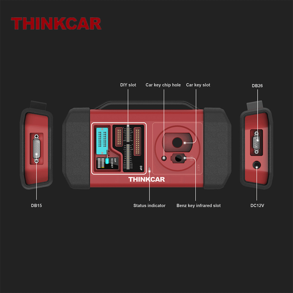 THINKCAR PRO G3 - Professional Immobilizer, Key Programmer and Automotive Diagnostic Equipment