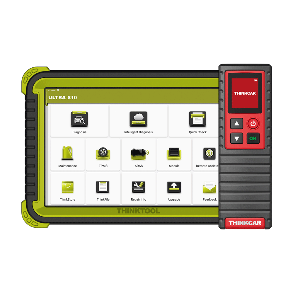 THINKCAR ULTRA X10 and TPMS G2 BUNDLE - OBD2 Scanner with TPMS Reset Tool for Vehicle Diagnostic