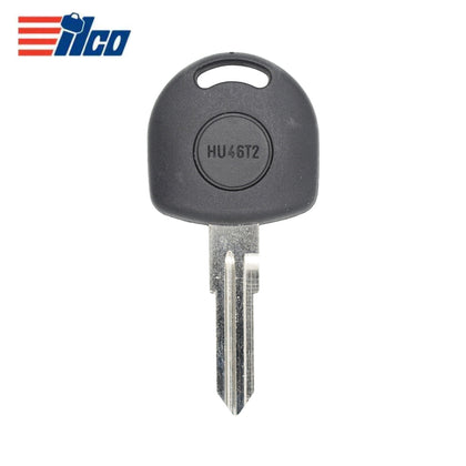 ILCO - 1997-2001 Cadillac Catera Transponder Key - ID40 Chip - HU46T2