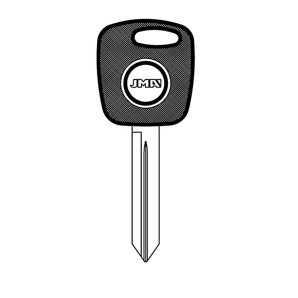 2000 - 2005 Ford Lincoln Mazda Transponder Key - 4D60 Chip - H74-PT / H86-PT - TP06FO-15D.P