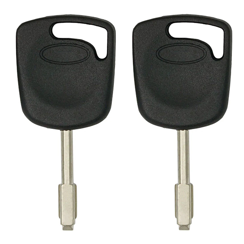 2010 - 2013 Ford Transit Connect Transponder Key - 4D63 Chip - Tibbe 6-Cut (2 Pack)